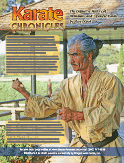 Karate Chronicles - The History of Karate in Okinawa & Japan