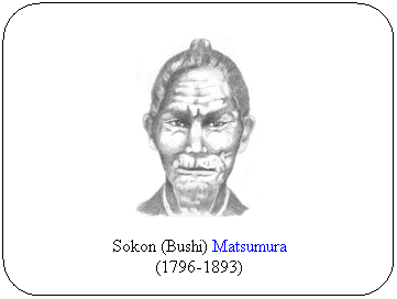 Flowchart: Alternate Process: Sokon (Bushi) Matsumura
(1796-1893)

